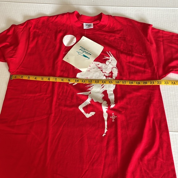 Tiger red t shirt NWT Men’s size XL (46-48) - Picture 7 of 10